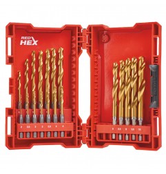 SET 19 PUNTE HSS-G REDHEX DA 2 A 10 MM. 48894760