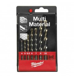 SET 7 PUNTE MULTI MATERIALE TAGLIENTE IN CARBURO DA 4 A 10 MM. 4932352836