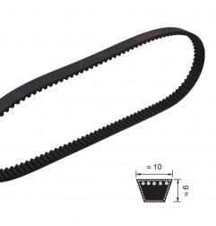 CINGHIA 10X450 Z17 TRAPEZOIDALE DENTELLATA OPTIBELT