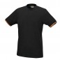 T-SHIRT 150GR. TG. S 100% COTONE  NERO 7549NE/S