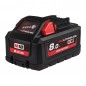 BATTERIA 18V 8Ah LITIO ORIGINALE MILWAUKEE M18HB8 4932471070