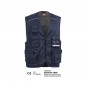 GILET 190 GR. BLU NAVY 80% POLIESTERE + 20% COTONE TG.L E0305B SOCIM