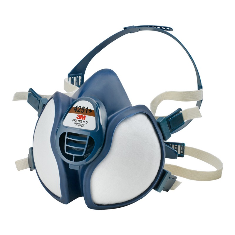 SEMIMASCHERA FILTRANTE PER GAS VAPORI E POLVERI 3M 4251 NEWTEC 151022