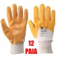 12 PAIA - GUANTI NBR GIALLO LEGGERO TG 10