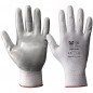 12 PAIA - GUANTI NBR 998 DORSO BIANCO AERATO NYLON/PALMO NITRILE TG 10