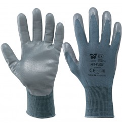 GUANTI NIT-FLEX NYLON IMPREGNATI NITRILE BOXER LINE TG9/10