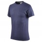 MAGLIETTA T-SHIRT BLU 100% COTONE 150 GR/MQ TG.L