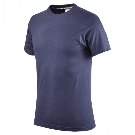 MAGLIETTA T-SHIRT BLU 100% COTONE 150 GR/MQ TG.M