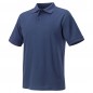 POLO BLU 100% COTONE TG.L 3 BOTTONI 190 GR/MQ SMART