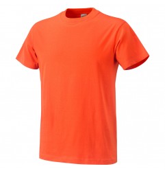 T-SHIRT ARANCIO 100% COTONE 145 GR/MQ TG.L ESSENTIAL