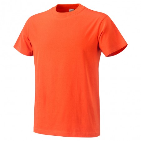 T-SHIRT ARANCIO 100% COTONE 145 GR/MQ TG.L ESSENTIAL