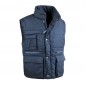 GILET IMBOTTITO 80% POLIESTERE 20% COTONE 4 TASCHE BLU 200GR TG.M ANTARES 9025