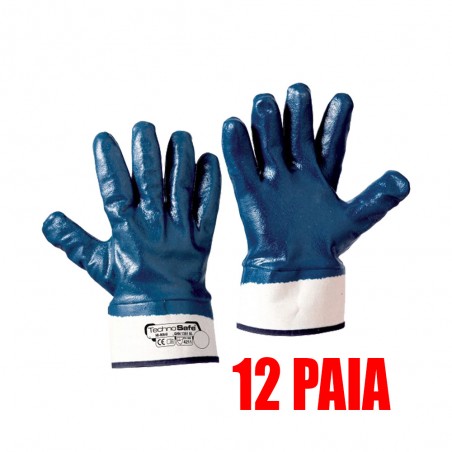 12 PAIA - GUANTI COTONE JERSEY/NBR DORSO COP. TG 9 RAYS