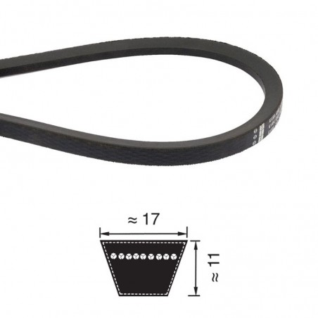 CINGHIA 17X3429 B135 TRAPEZOIDALE OPTIBELT