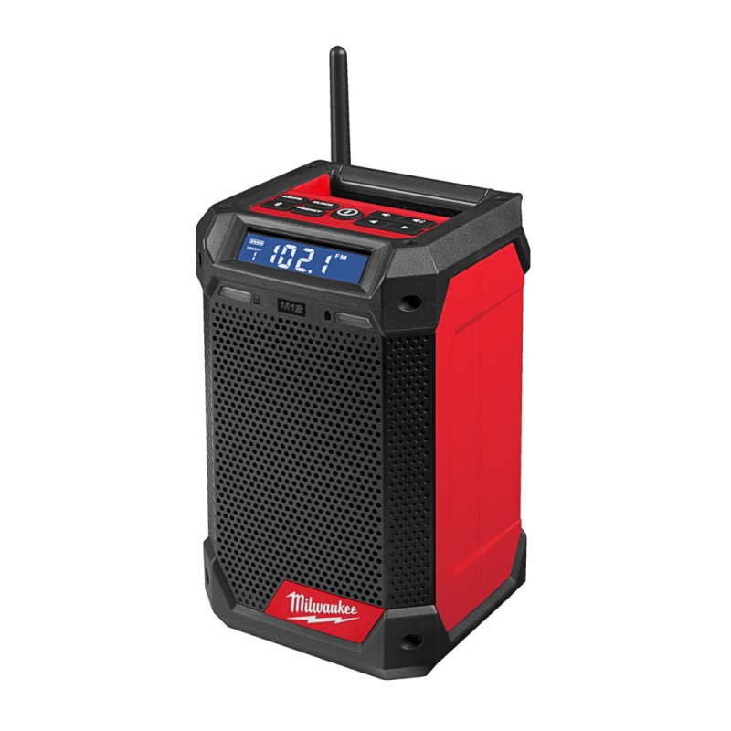 RADIO DAB+ M12 BATTERIA/CORRENTE E CARICABATTERIE M12 RCDAB