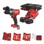 KIT TRAPANO M18 FPD3 CON ACCESSORI IN VALIGETTA PACKOUT FPD3100P-502P