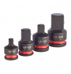 SET 4PZ ADATTATORI CON ATTACCO QUADRO IMPACT SOCKET 4932480356