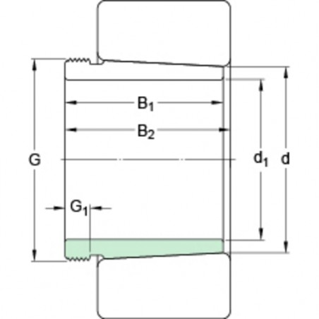 BUSSOLA DI TRAZIONE 50X75X45 H311 SNR