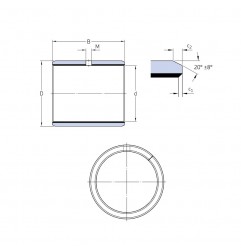 BOCCOLA 40X44X20 AUTOLUBR. ALVEOLATA SF-2B ISB