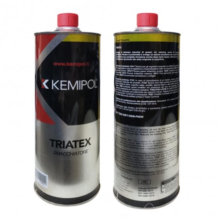 SMACCHIATORE TETRACLOROETILENE (TIPO EX TRIELINA) KEMIPOL TRIATEX 1 LT