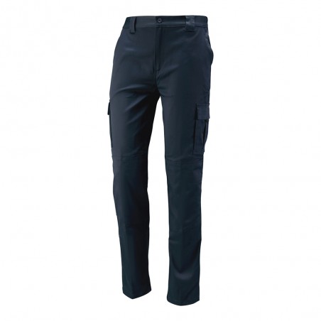 PANTALONE 330 GR. MULTITASCHE TG.M DENVER WINTER BLU PL/COT/EA 437343