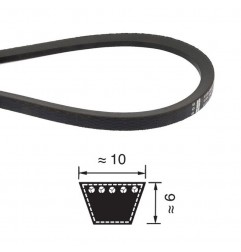 CINGHIA 10X425 Z16 TRAPEZOIDALE DENTATA OPTIBELT