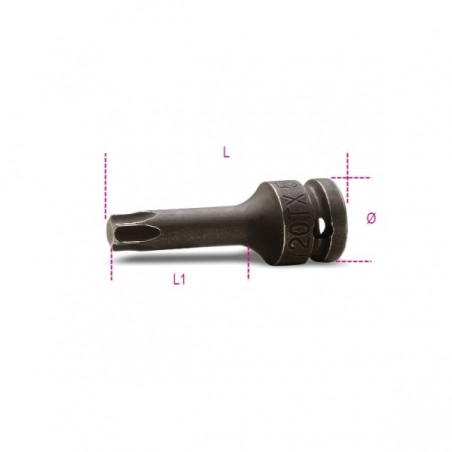 CHIAVE A BUSSOLA MASCHIO MACCH. 1/2" TORX T 55  720TX/T55