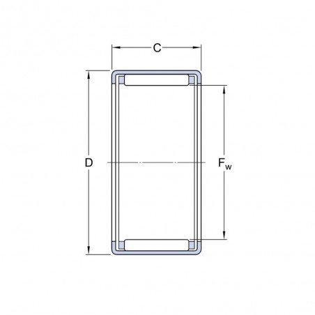 ASTUCCIO 18X24X16 A RULLINI HK1816 LL 3AS NTN