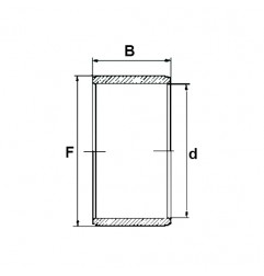 ANELLO INTERNO IR 70X80x25 ISB