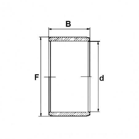 ANELLO INTERNO IR 70X80x25 ISB