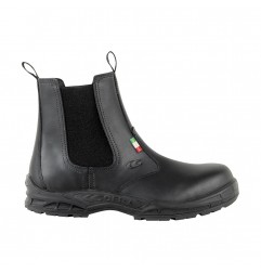 SCARPA ANTINFORTUNISTICA S3 SRC TG.42 PELLE FIORE IDROREPELLENTE COFRA