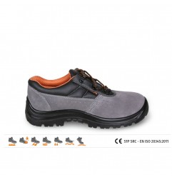 SCARPA ANTINFORTUNISTICA S1P SRC TG.41 BASSA PELLE SCAMOSCIATA BET7426BK/40