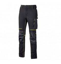 PANTALONE IN TESSUTO TG.XL BLACK CARBON U-POWER ATOM