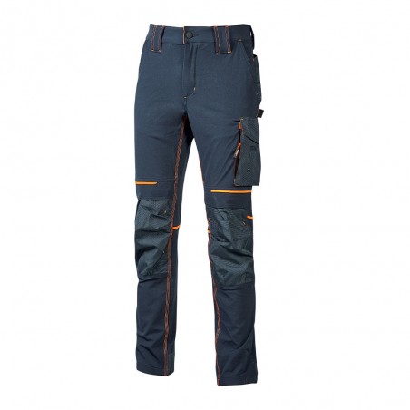 PANTALONE IN TESSUTO TG.2XL DEEP BLUE U-POWER ATOM