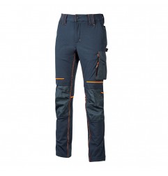 PANTALONE IN TESSUTO TG.L DEEP BLUE U-POWER ATOM