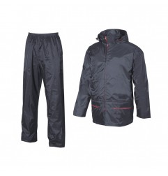 COMPLETO ANTIPIOGGIA GIACCA+PANTALONE TG.2XL MIDNIGHT BLUE U-POWER ECHO