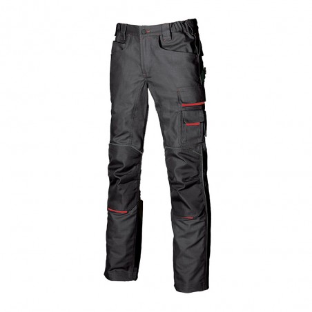 PANTALONE MULTITASCHE TG.50 300GR/MQ GREY METEORITE U-POWER FREE