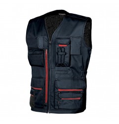 GILET MULTITASCHE TG.XL 245GR/MQ IMPERMEABILE DEEP BLUE U-POWER FUN