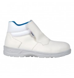 SCARPA ANTINFORTUNISTICA S2 SRC TG.38 SINTETICA BIANCA ALTA COFRA LAMAR WHITE