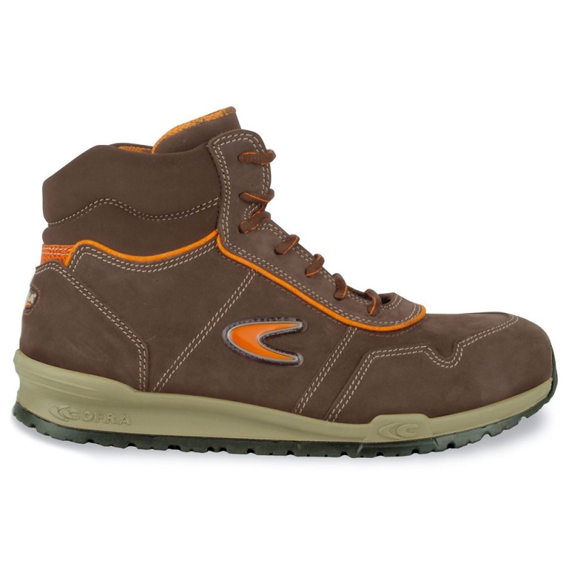 SCARPA ANTINFORTUNISTICA S3 SRC TG.39 ALTA NUBUCK COFRA PIOLA