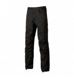 PANTALONE 260 GR/MQ TG.50 TESSUTO BLACK CARBON U-POWER RACE