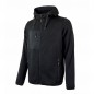 FELPA FULL ZIP 310 GR/MQ TG.XL BLACK CARBON U-POWER RAINBOW