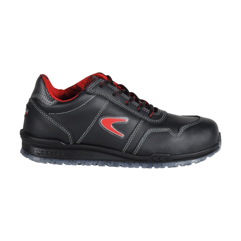 SCARPA ANTINFORTUNISTICA S3 SRC TG.38 PELLE FIORE IDROREPELLENTE COFRA ZATOPEK