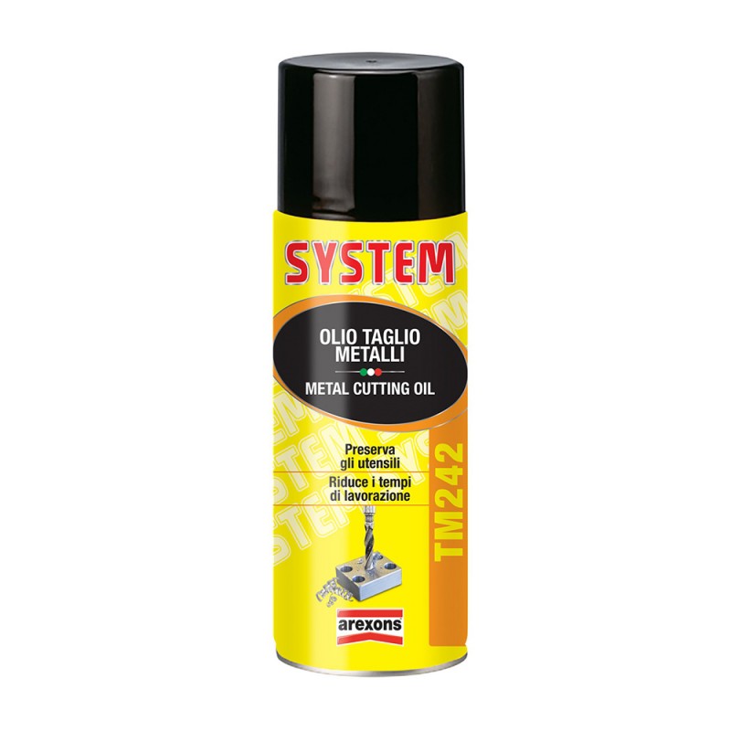 OLIO SPRAY TAGLIO METALLI  SYSTEM TM242 AREXONS 400 ML