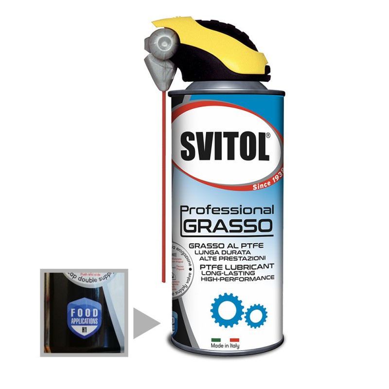 SVITOL GRASSO LUBRIFICANTE AL PTFE NFS USO CAMPO ALIMENTARE 400 ML AREXONS 4363