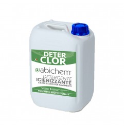 DETERGENTE IGENIZZANTE PER PAVIMENTI CON CLORO LT 1 DETER CLOR