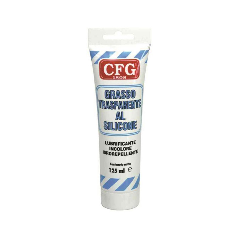 GRASSO TRASPARENTE AL SILICONE 125 ML CFG L00500