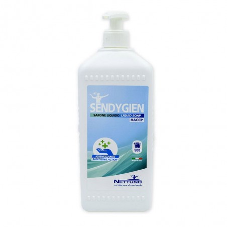 SAPONE LIQUIDO CON ANTIBATTERICO LT 1 NETTUNO SENDYGIEN