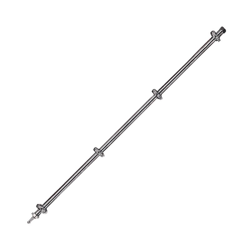 ASTA IRRORANTE INOX CM 100X4 FASCETTE 1/4"F 004260