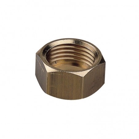 DADO 1/2" FORO 16 CH24 OTTONE 006332